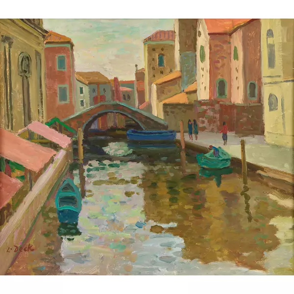"Chioggia. Am Kanal"