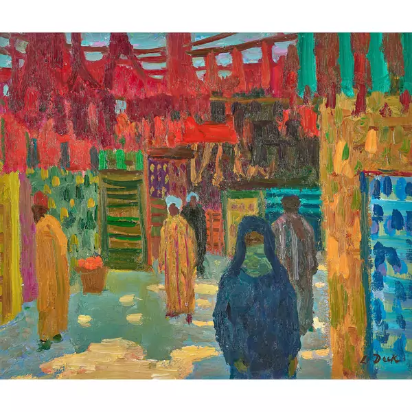 "Markt der Färber"