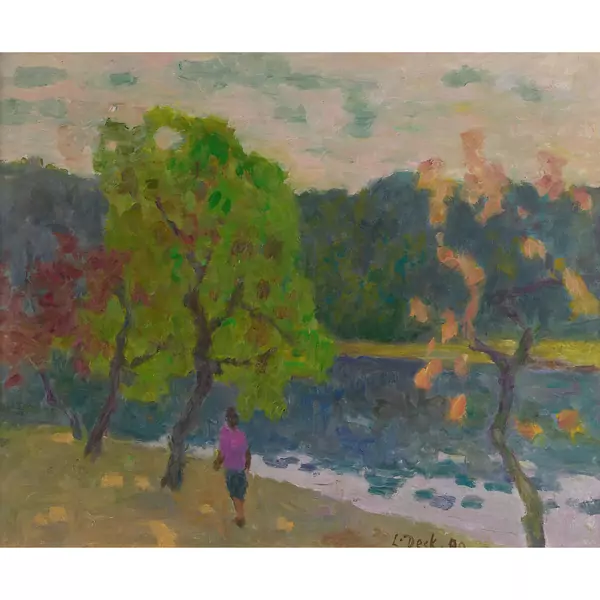 "An der Aare bei Bremgarten"