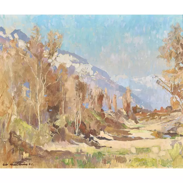 "Vorfrühling (Rhonetal)"