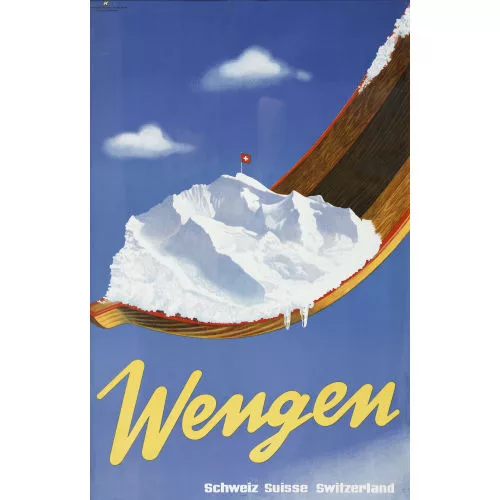 Leo Keck — "Wengen".