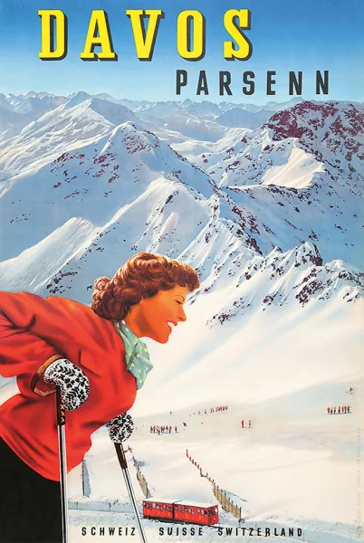 Leo Keck — Davos Parsenn, 1940