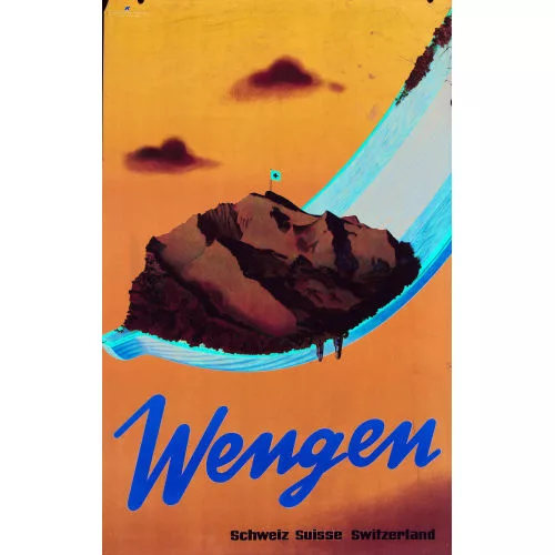 Leo Keck — "Wengen".