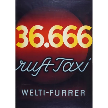 "36.666 ruft Taxi Welti-Furrer"