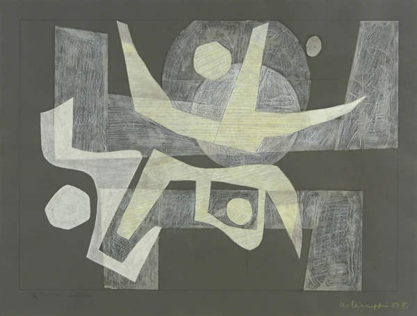 Leo Leuppi — Blancheur diaphane, 1959.V.