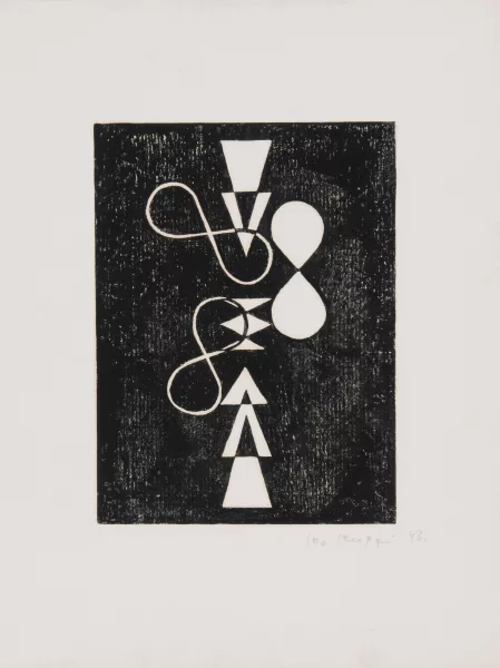 Leo Leuppi — 10 Blätter: Probedrucke zu "10 Compositionen", 1943