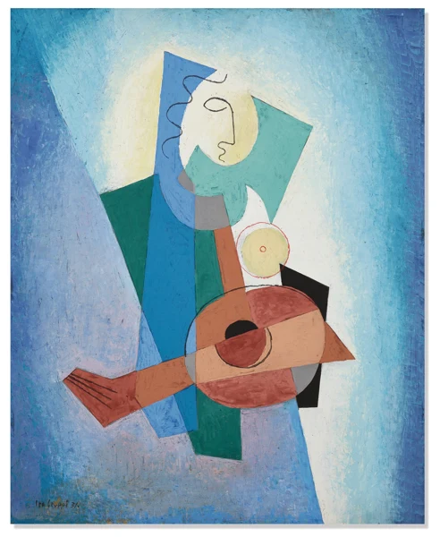 Leo Leuppi — Gitarrenspielerin, 1931