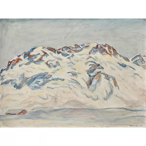 Winterliche Berglandschaft