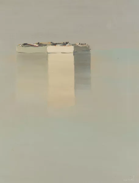 Léon Denoël — Composition avec reflets