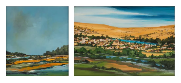 Léon Denoël — Paysage méditerranéen