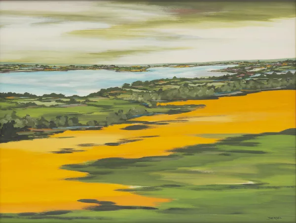 Léon Denoël — Paysage méditerranéen