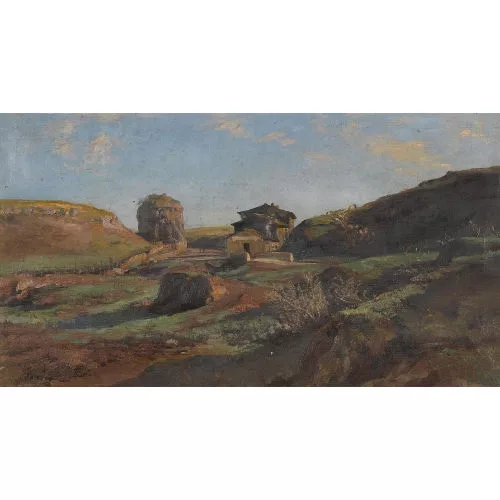 Léon Berthoud — "Environs de Rome".
