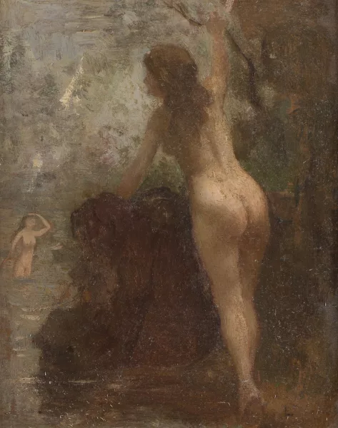 Léon Gaud — Léon GAUD (1844-1908) "Les nymphes"