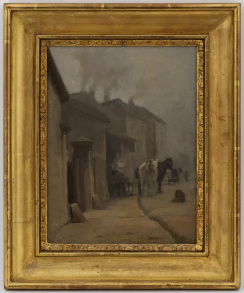Léon Gaud — Rue Tabazan dans la vieille ville de Genève