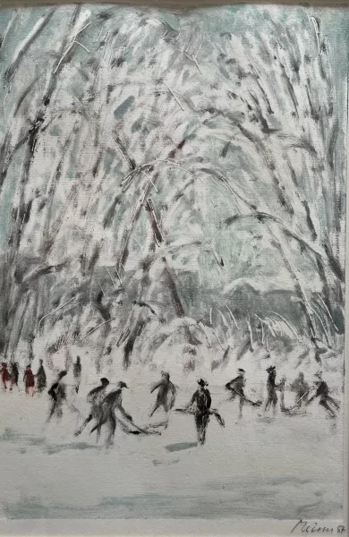 Leonhard Meisser — Eishockey spielen