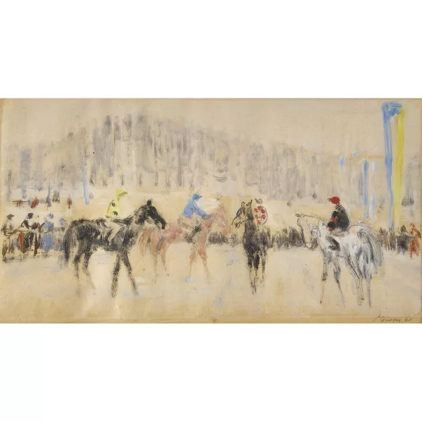 Leonhard Meisser — Polospieler.