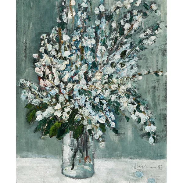 Leopold Haefliger junior — Blumenstillleben.