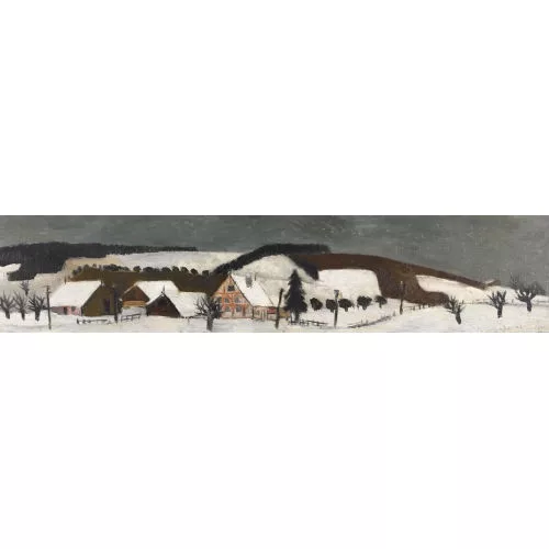 Leopold Haefliger junior — Winterlandschaft.