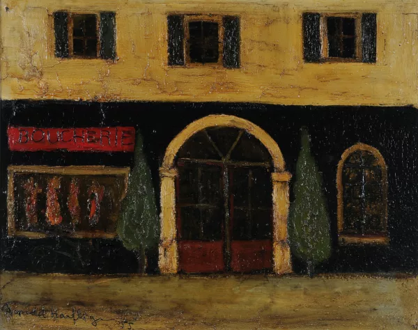 Leopold Haefliger junior — Boucherie, 1955