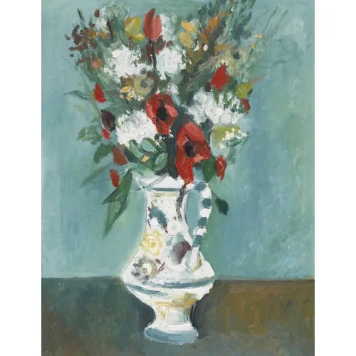 Leopold Haefliger junior — Blumenstillleben.