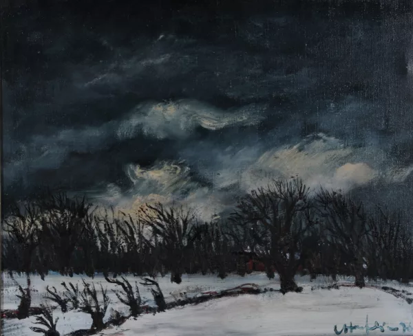 Leopold Haefliger junior — Winterlandschaft, 1976