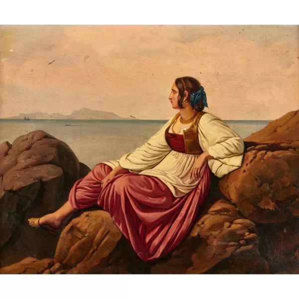 Léopold Robert — "Femme de Procida".