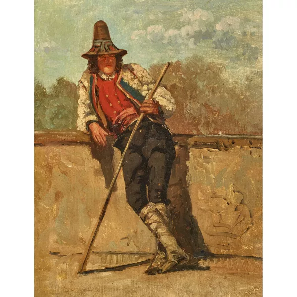 Léopold Robert — Pifferaro.