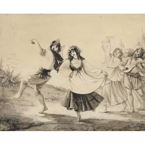 Léopold Robert — "La danse".