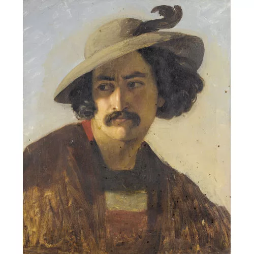 Léopold Robert — Brustbildnis eines Briganten.