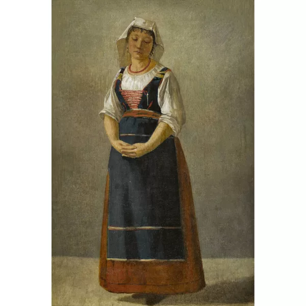 Léopold Robert — La jeune italienne.