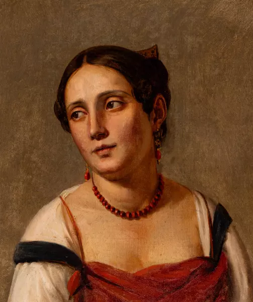 Portrait de jeune romaine