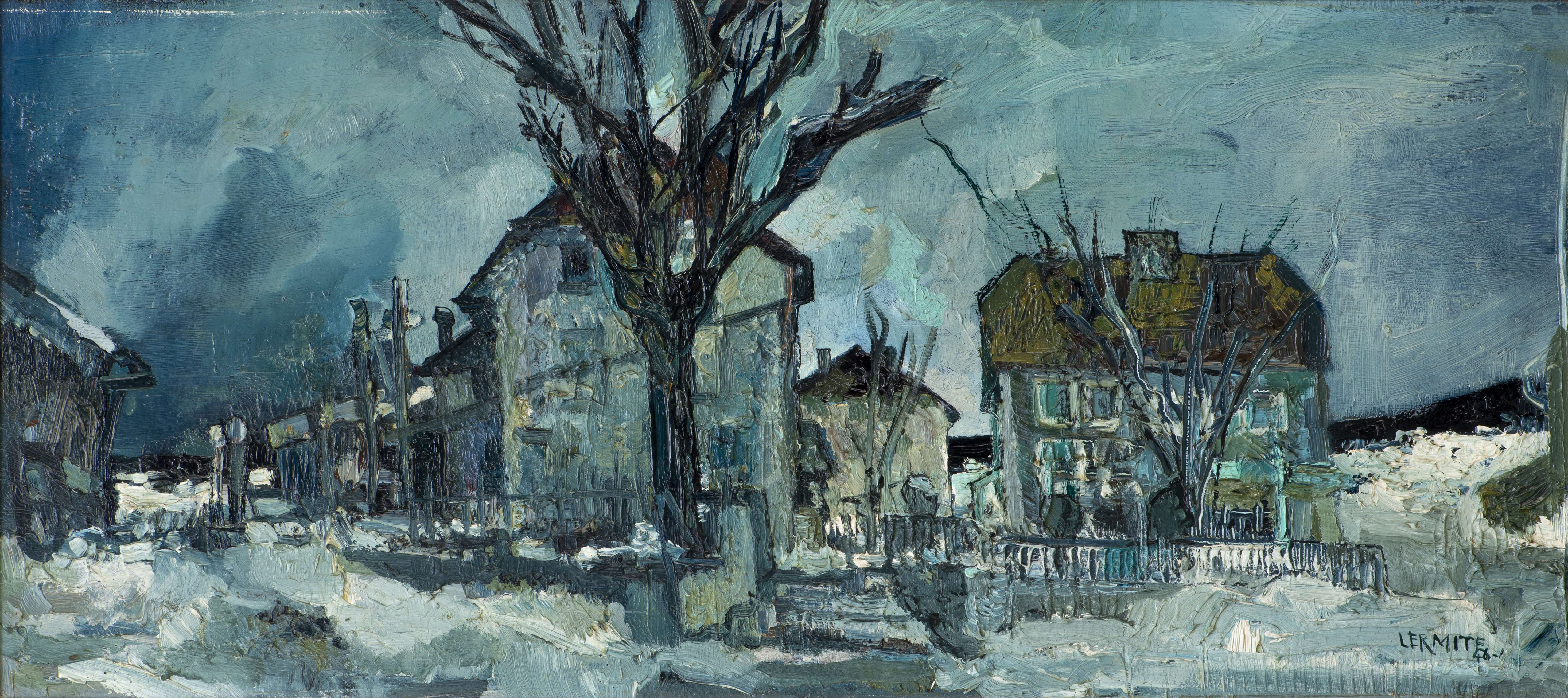 Jean-Pierre Schmid dit Lermite (1920-1977), "La branche cassée".