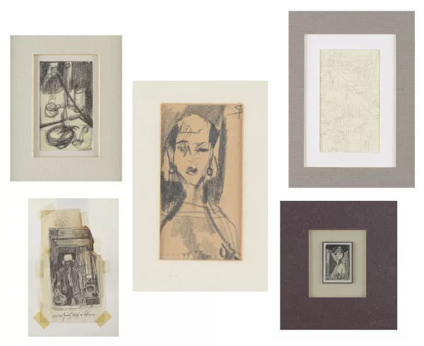 Lermite — Jean-Pierre SCHMID dit LERMITE (1920-1977), lot de dessins