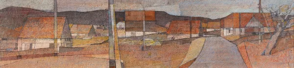 Lermite — L'arbre et les poteaux, 1958