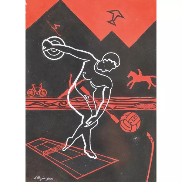 Lili Erzinger — Olympia.