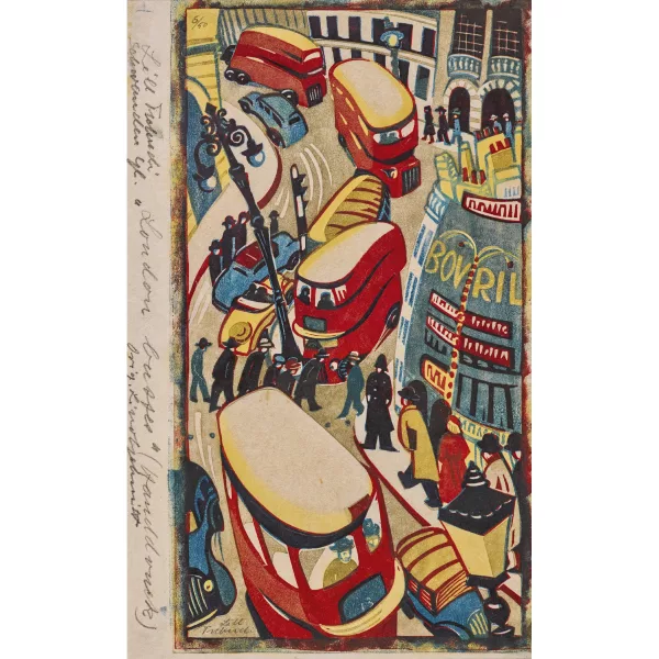 Lill Tschudi — "London Busses".