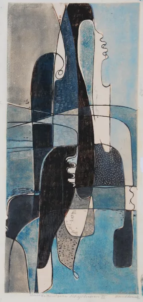 Lill Tschudi — Venezianische Rhythmen III, ca. 1962