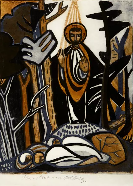 Christus am Oelberg