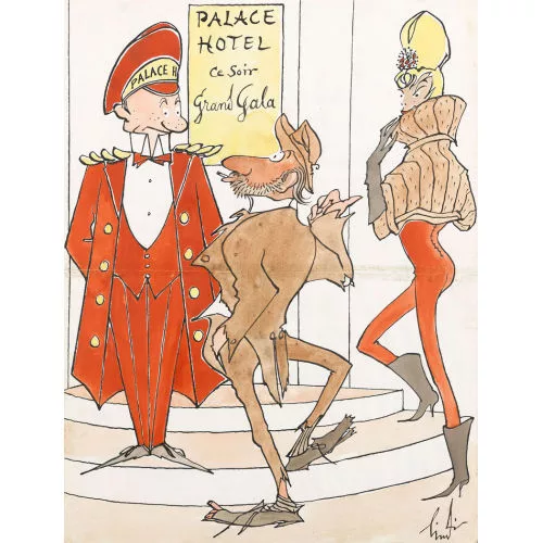 Lindi — "Palace Hotel, Ce soir Grand Gala".