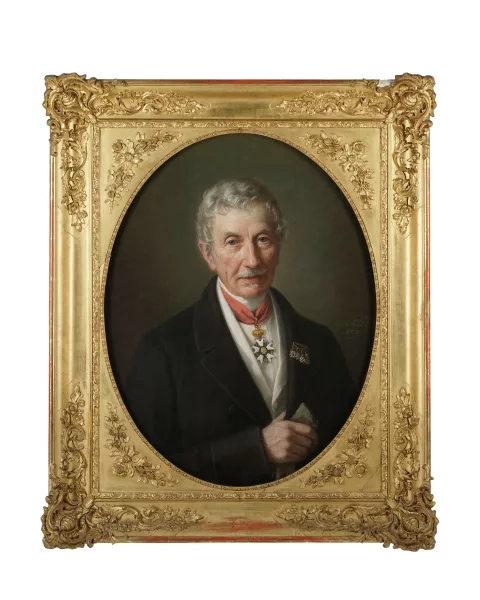 Louis Aimé Grosclaude (1784/86-1869) — Portrait d'Auguste de Bontems (1782-1861)