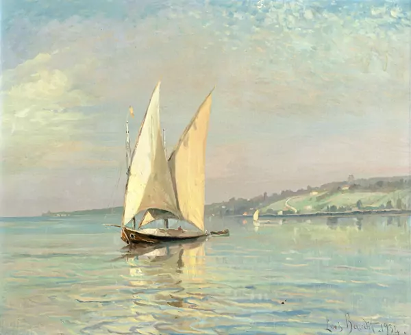 Barques sur le lac