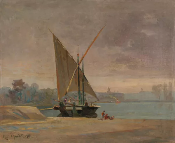 Louis Amédée Baudit — Le départ de la Gauloise