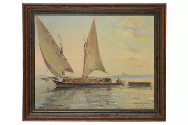 Barque sur le lac
