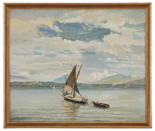 Barque sur le Léman