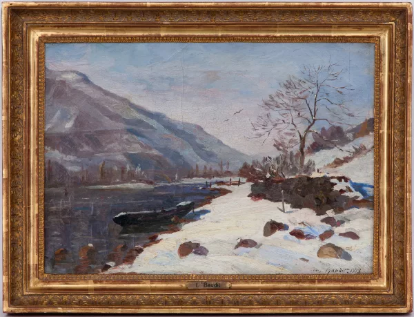 Louis Amédée Baudit — Collonges, Forêt sous le Salève"