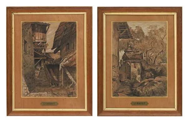 Scènes de village animées