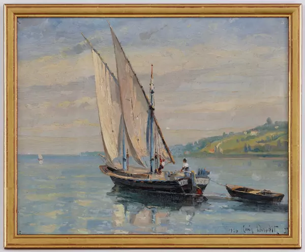Barque sur le Léman