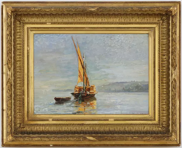 Barque sur le Léman