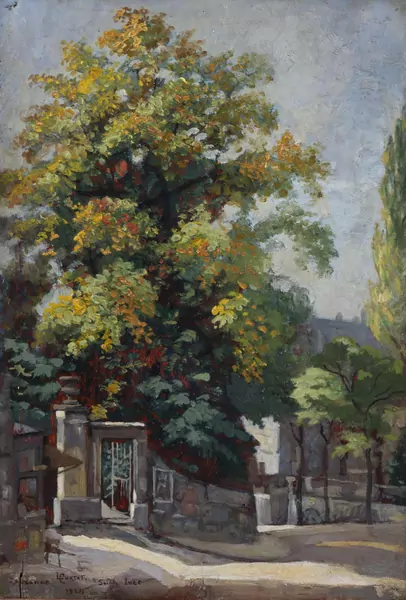 Louis CURTAT (1869-1944), "Bas du Petit-Chaine", huile — DognyAuction