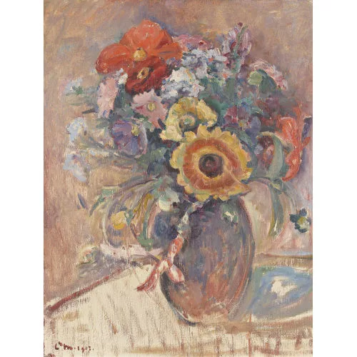 Louis de Meuron — Blumenstillleben.